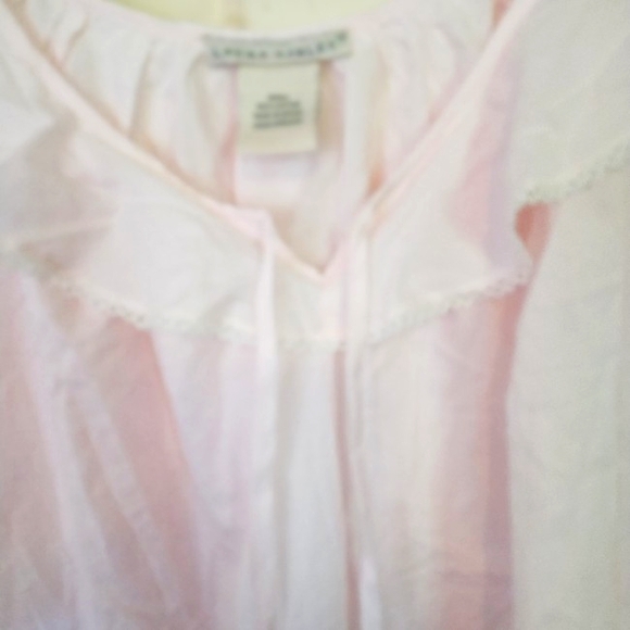 NWT Laura Ashley small pale rose ruffled collar who is embroidered edging - Picture 14 of 16